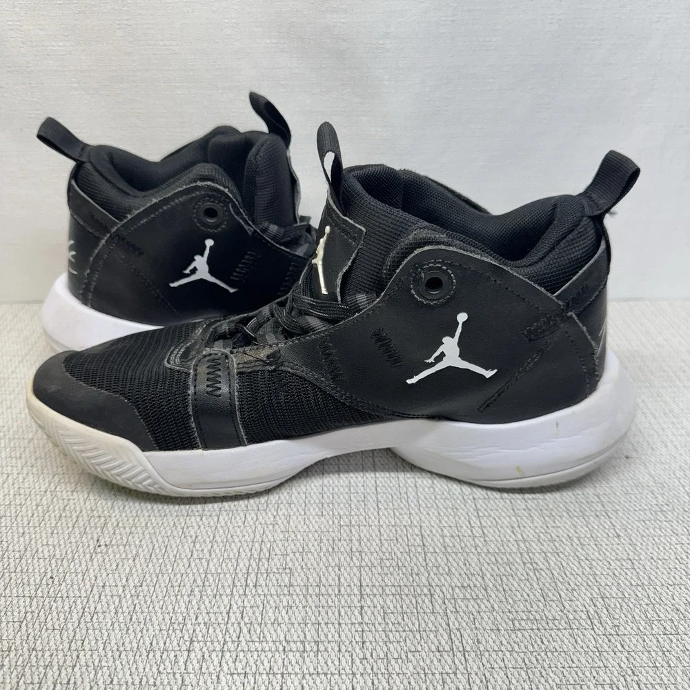 Jordan Jumpman 2020 Basketball‎ Shoes Mens 8.5 Black BQ3449-001 Sport Streetwear
